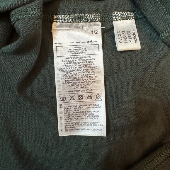 Adidas X-CITY Running Tee in Green Men's S - Picture 8 of 8